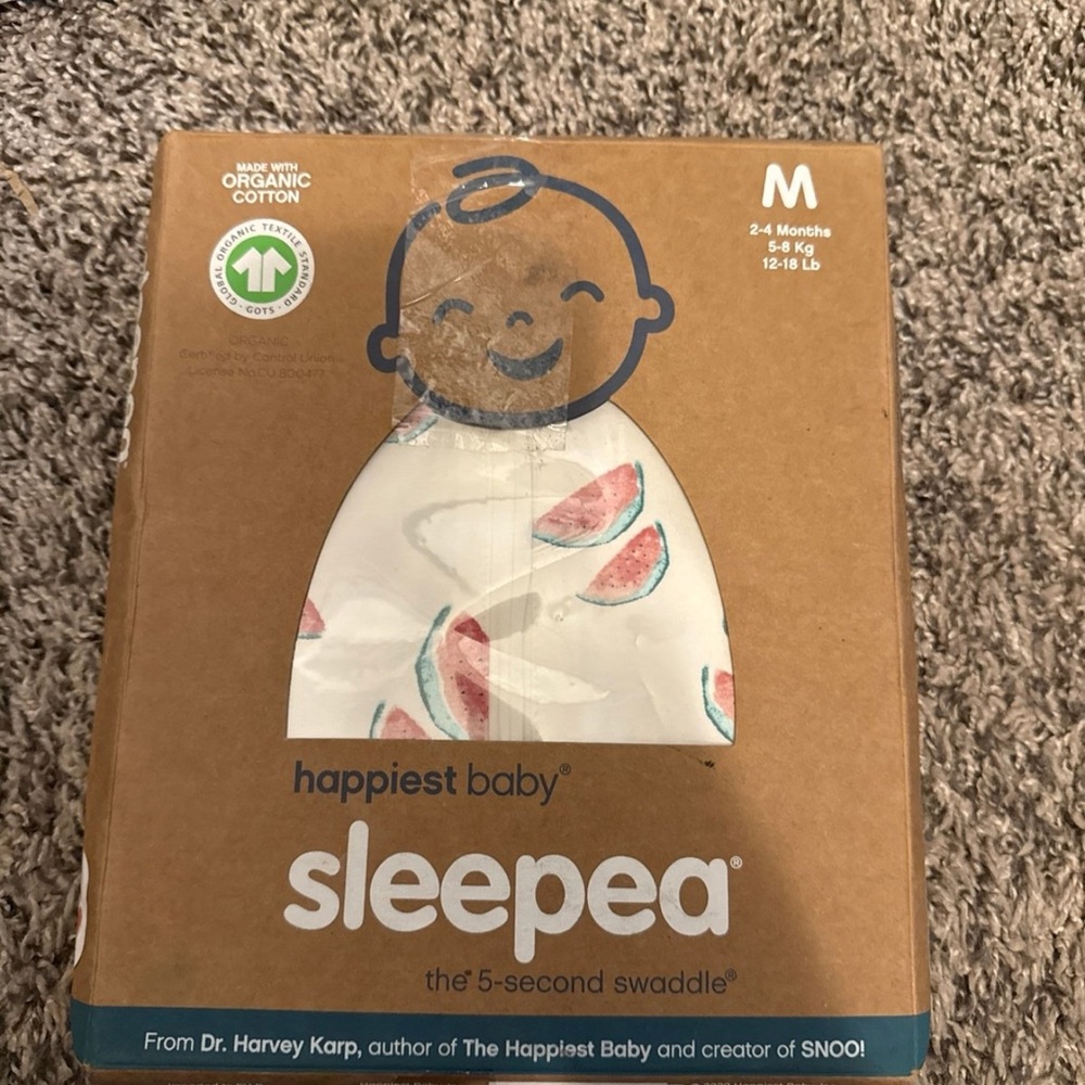Happiest Baby Sleepea Swaddle - Watermelon Print